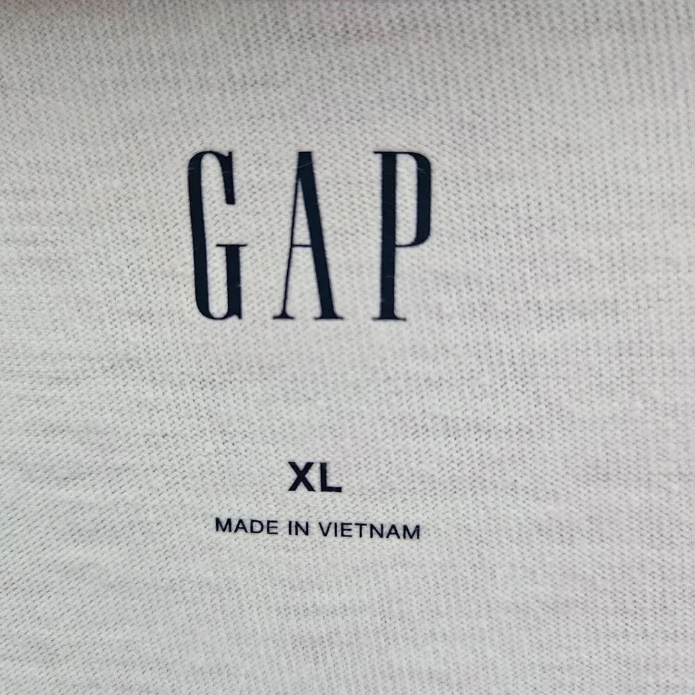 GAP Women's T-Shirt Dress XL Tie-Dye Cotton Jersey Short Sleeve Casual Pullover - Picture 6 of 8